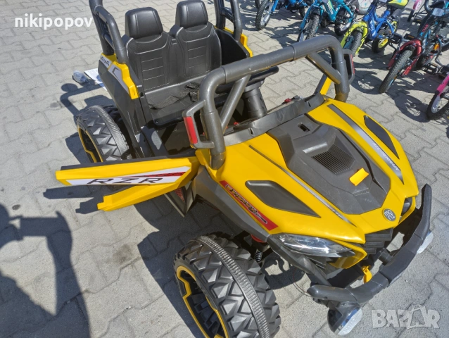 SAFARI двуместен акумулаторен джип JAKARTA 4x4 жълт, снимка 10 - Други - 53849456