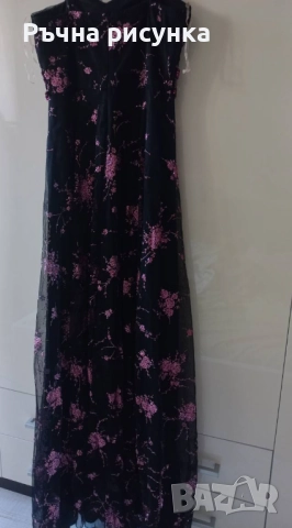 Елегантна празнична рокля ,размер С-М,50лв, снимка 9 - Рокли - 51688723