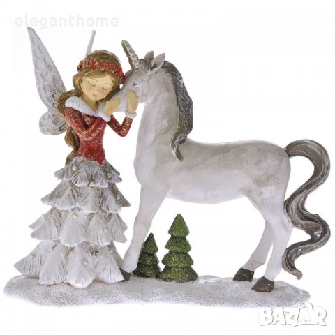 Поли фея с еднорог РАЗМЕРИ - 20х8х11 см 