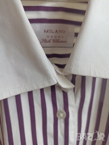 Дамска памучна риза Milano Dona, снимка 2 - Ризи - 42284054