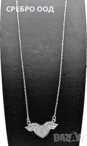 Сребърни колиета , снимка 2 - Колиета, медальони, синджири - 41333254