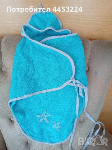 Сгъваема детска вана,детски седалки за тоалетна,халати и хавлии за баня, снимка 6 - За банята - 51152831