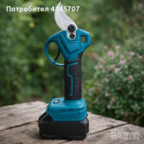 Комплект акумулаторна ножица 3" и резервен нож 36V 8A, снимка 4 - Градински инструменти - 53787303