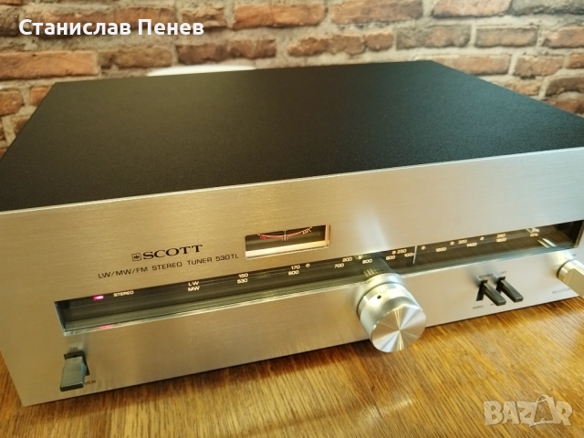 H. H. Scott 530TL Vintage Stereo Tuner, снимка 3 - Ресийвъри, усилватели, смесителни пултове - 52502014