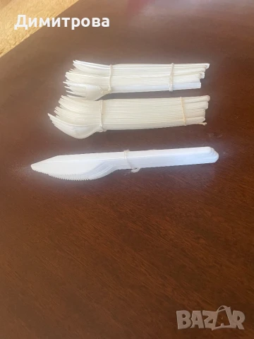 Съдове за еднократна употреба - чаши, чинии, лъжици, вилици, ножове, снимка 6 - Прибори за хранене, готвене и сервиране - 51386445