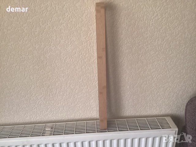 JS Поставка за кърпи за баня 55 см Самозалепващо бамбуково дърво, снимка 9 - Други стоки за дома - 42103691