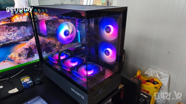 НОВ Геймърски компютър с 12/20-Ядрен Intel i7 / 12Gb Видеокарта / 32Gb RAM / SSD 1Tb / 750Watt, снимка 4 - Геймърски - 52966875