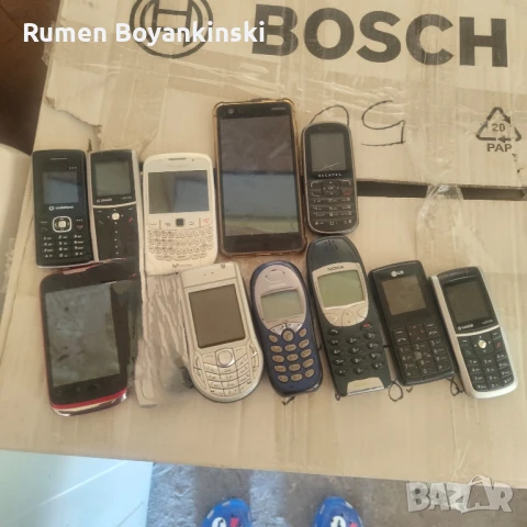 Стари телефони Nokia, Blackberry, Huawei Alcatel....