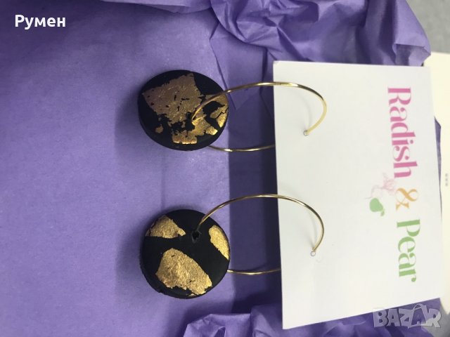 Обеци ръчна изработка, снимка 3 - Обеци - 35801777