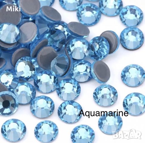 Високо качество цветни камъни / кристали / за декорация, топло лепене, снимка 11 - Други - 32656769