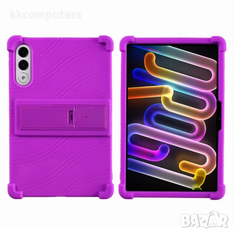 Защитен Калъф за Lenovo Xiaoxin Pad Pro / Yoga Tab 11.1 със Стойка - Силикон + PC, Охлаждаща структу, снимка 7 - Калъфи, кейсове - 53267275