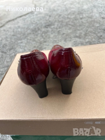 Дамски обувки естествена кожа 38 номер , снимка 5 - Дамски обувки на ток - 53850426