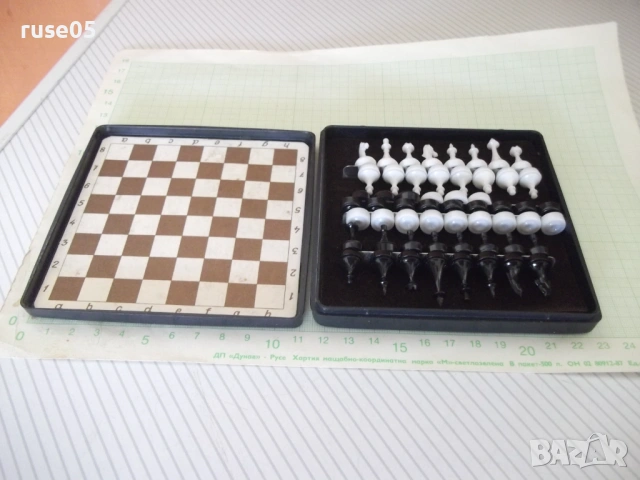 Шах и дама "КИЕВ" малък туристически нов съветски, снимка 3 - Шах и табла - 53756917
