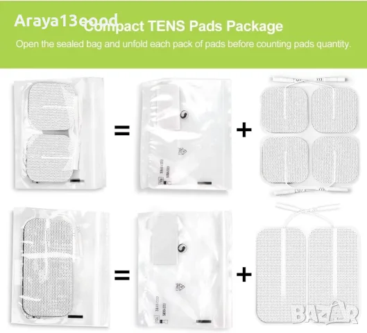 AUVON Dual Channel TENS електростимулатор – 20 режима, снимка 7 - Масажори - 55977612
