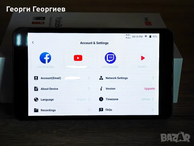 YOLOLIV YoloBox - преносимо устройство за стрийминг и запис от няколко камери., снимка 4 - Камери - 49027011