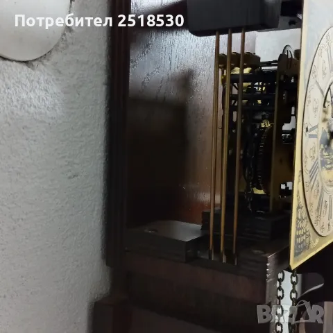 Стенен часовник с лунна фаза , снимка 3 - Антикварни и старинни предмети - 50081169