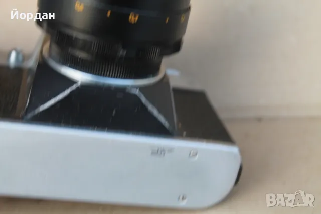 СССР фотоапарат ''Зенит-Е'' обектив ''Хелиос 44-2'', снимка 12 - Фотоапарати - 48157752