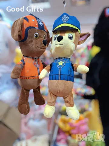 Голяма плюшена играчка Пес Патрул Чейс, Маршал, Роки, Скай, снимка 4 - Плюшени играчки - 47268155