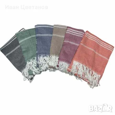 Пештемал – Традиционна турска кърпа от памук и лен 90см x180см