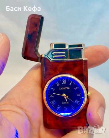 Газова Запалка с Часовник, снимка 6 - Запалки - 52541319