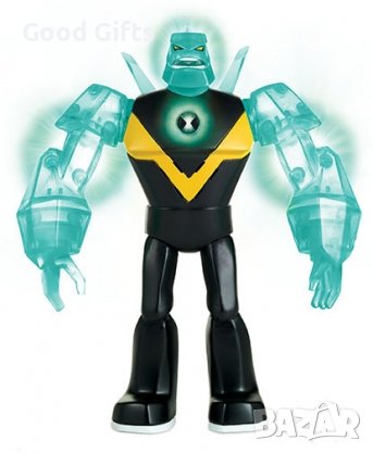 BEN 10 Светеща фигурка POWER UP Four Arms, Heatblast, Diamondhead, снимка 7 - Фигурки - 39949437