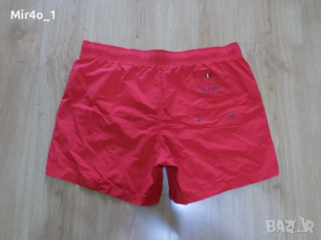 Къси панталони tommy hilfiger шорти гащета бански плажни екип оригинал мъжки XL, снимка 2 - Спортни дрехи, екипи - 51415498