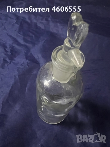 Антична медицинска хирургическа бутилка за капково капване с хлороформ за анестезия, снимка 2 - Други ценни предмети - 52227316