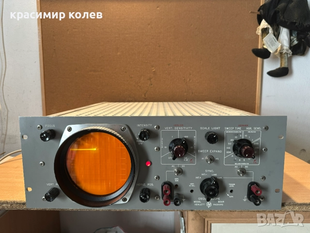 американски осцилоскоп "HEWLETT PACKARD 120 AR", снимка 6 - Друга електроника - 52618351