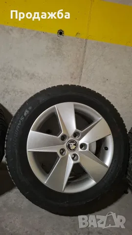 Джанти за Skoda 5×112/ 16, снимка 2 - Гуми и джанти - 56154873
