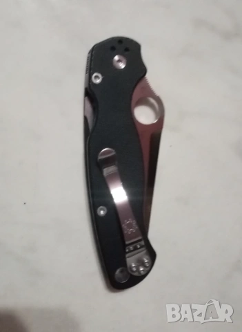 Spyderco Paramilitary 2 Tanto и Spyderco Paramilitary 2, снимка 4 - Ножове - 52840358