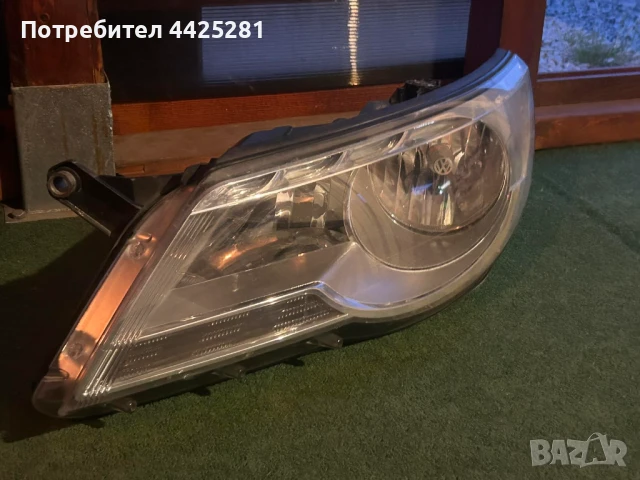 фар ляв VW Tiguan 2007-2011 г. #581S, снимка 3 - Части - 50659162
