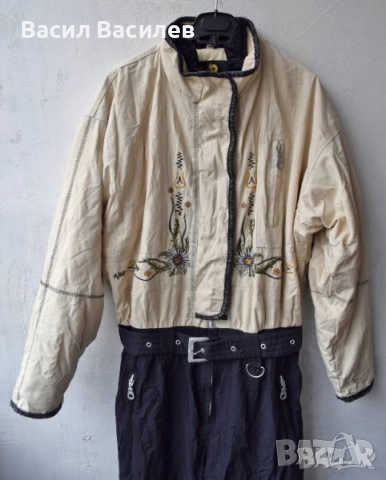 PROLINE зимен ски гащеризон Pro Line с бродерия, снимка 2 - Зимни спортове - 51932977