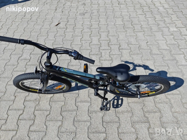 CROSS Велосипед 20" SPEEDSTER черен/жълт, снимка 9 - Велосипеди - 53830637