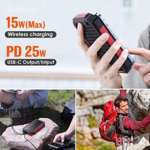 Преносима батерия PowerBank, снимка 7 - Друга електроника - 52094476