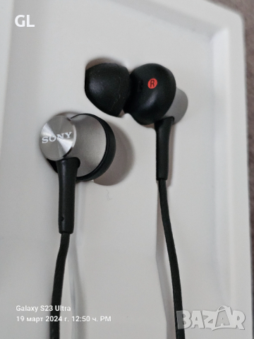Слушалки Sony MDR-EX650AP, черен - MDREX650APB.CE7, снимка 3 - Слушалки и портативни колонки - 44838318