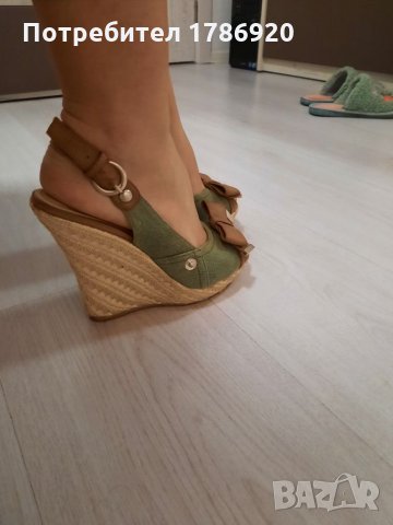 Сандали на платформа, снимка 4 - Сандали - 24827375