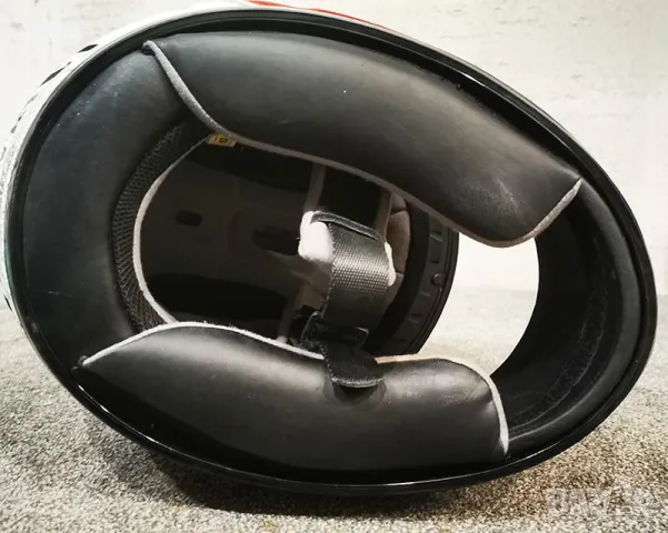 КАСКА шлем HJC размер S (55-56см) за мотоциклет (мотор), скутер, АТВ , снимка 6 - Аксесоари и консумативи - 49692242