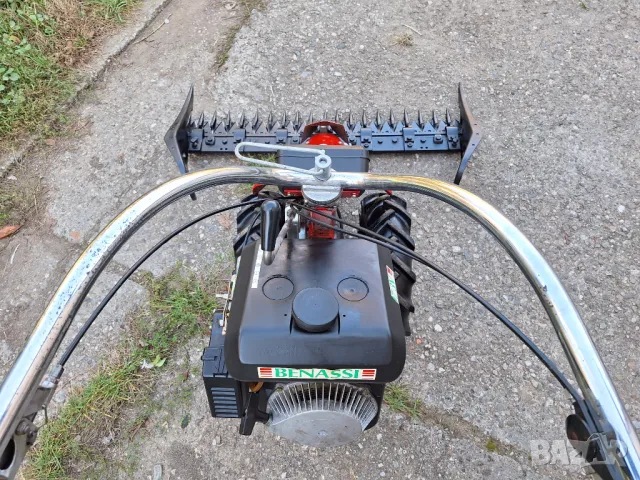 Палцова косачка Benassi ACME 8к.с. двуколка 115см нож, снимка 7 - Градинска техника - 47800422