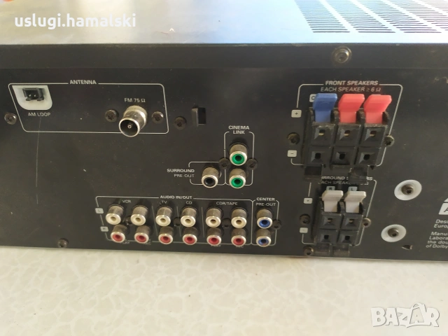 Усилвател/ресийвър Philips, снимка 7 - Ресийвъри, усилватели, смесителни пултове - 53054735