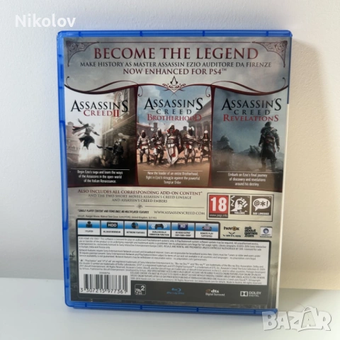 Assassin's Creed: The Ezio Collection PS4 (Съвместима с PS5), снимка 3 - PlayStation конзоли - 53618413