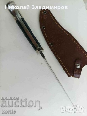 Нож стар немски военен кама ножче щик, снимка 5 - Ножове - 44412127