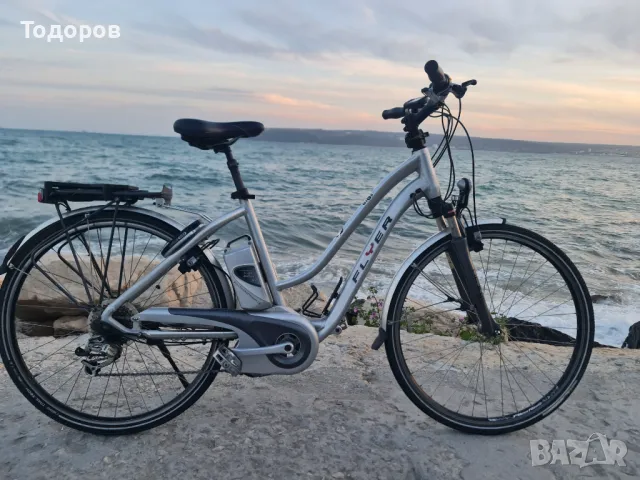 Качествен швейцарски електрически велосипед колело Flyer Panasonic 36 волта, снимка 15 - Велосипеди - 50320568