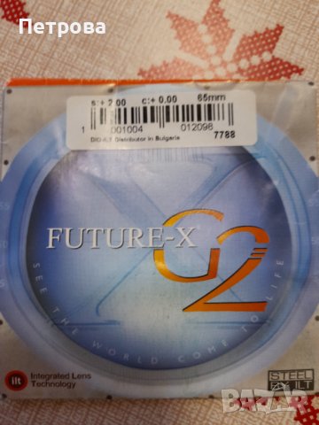 Висококачествени органични лещи за очила FUTURE - X G2, снимка 6 - Други ценни предмети - 41521502