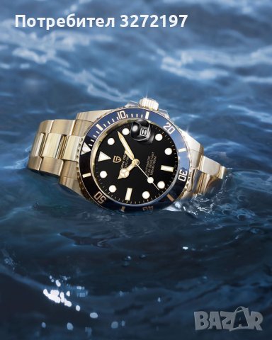 PAGANI DESIGN автоматичен часовник с Японски маханизъм SEIKO NH35,стъкло сапфир,водоустойчив, снимка 5 - Мъжки - 41544831