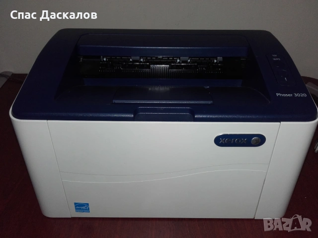 Отличен! Безжичен Wi-Fi лазерен принтер Xerox Phaser 3020, снимка 2 - Принтери, копири, скенери - 53843893