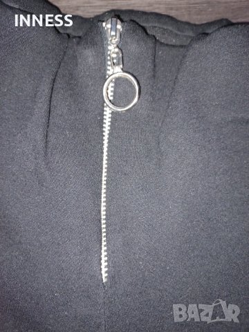 Черен панталон с кантове, снимка 4 - Спортни екипи - 40481964