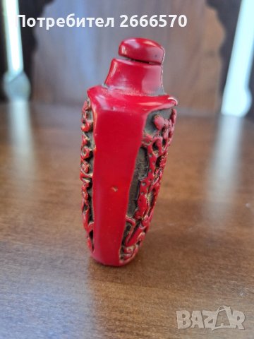 стара китайска енфие ботилка , снимка 2 - Антикварни и старинни предмети - 42167442