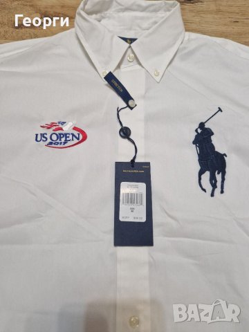 Мъжка риза Polo Ralph Lauren Размер М, снимка 7 - Ризи - 41266936