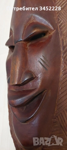 дърворезба масив ръчна изработка за ценители 70см , снимка 7 - Декорация за дома - 51979565