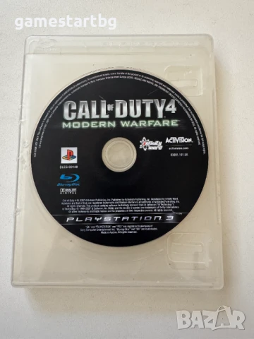 Call of duty 4 modern warfare за PS3